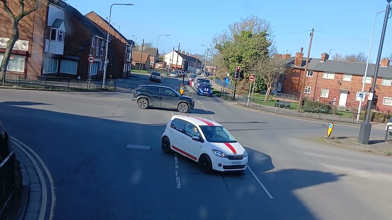 Bus Journey  from Withernsea  to Hull part 2.