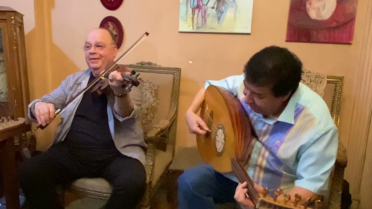 وائل ابو بكر وسيد منصور فى صالون د  خليل الديواني (جددت حبك ليه)
