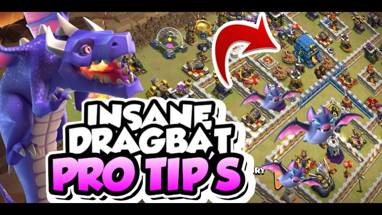 Insane Pro Tips for DragBat TH12 clash of clans