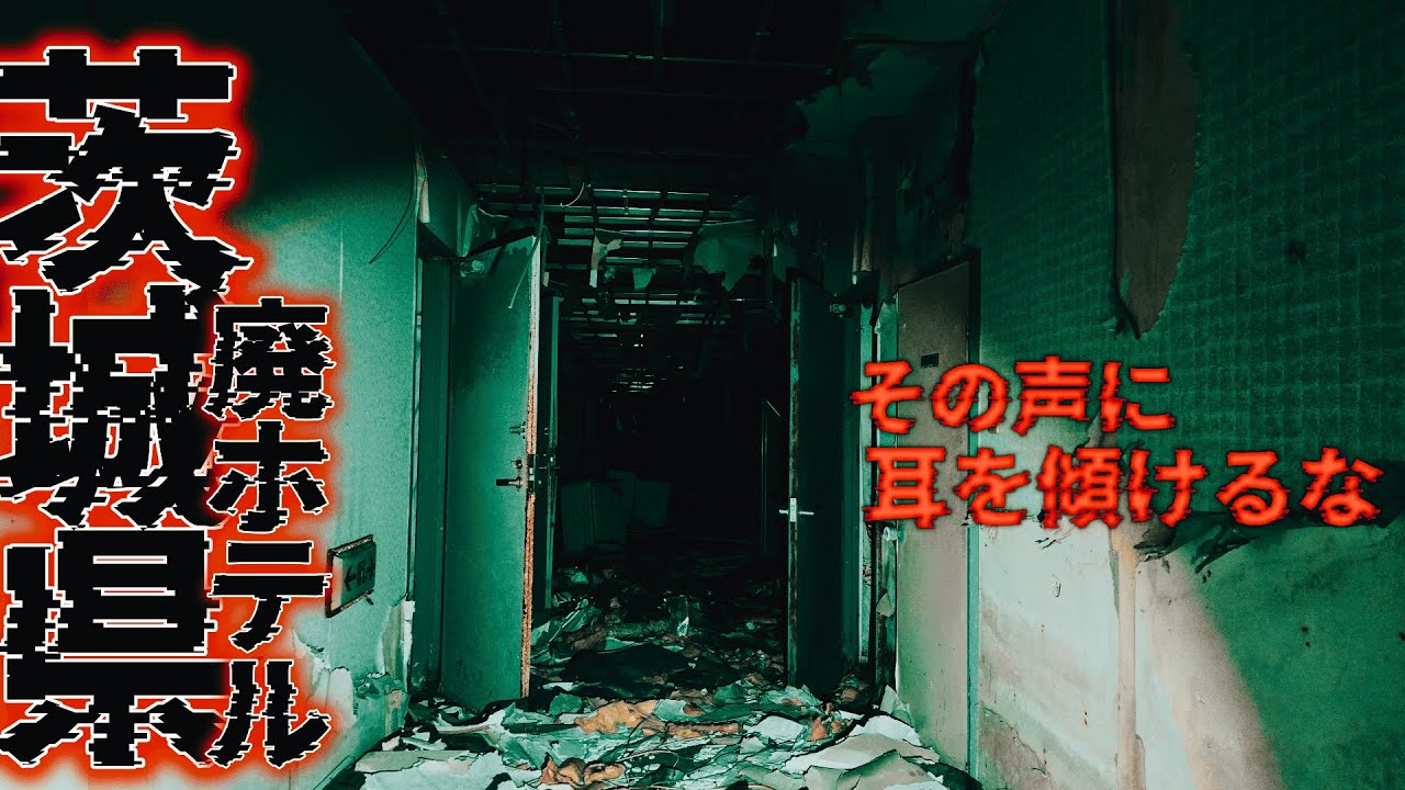 [心霊]※中級編~茨城県に存在する心霊ホテルを調査せよ#心霊 #公園#心霊スポット