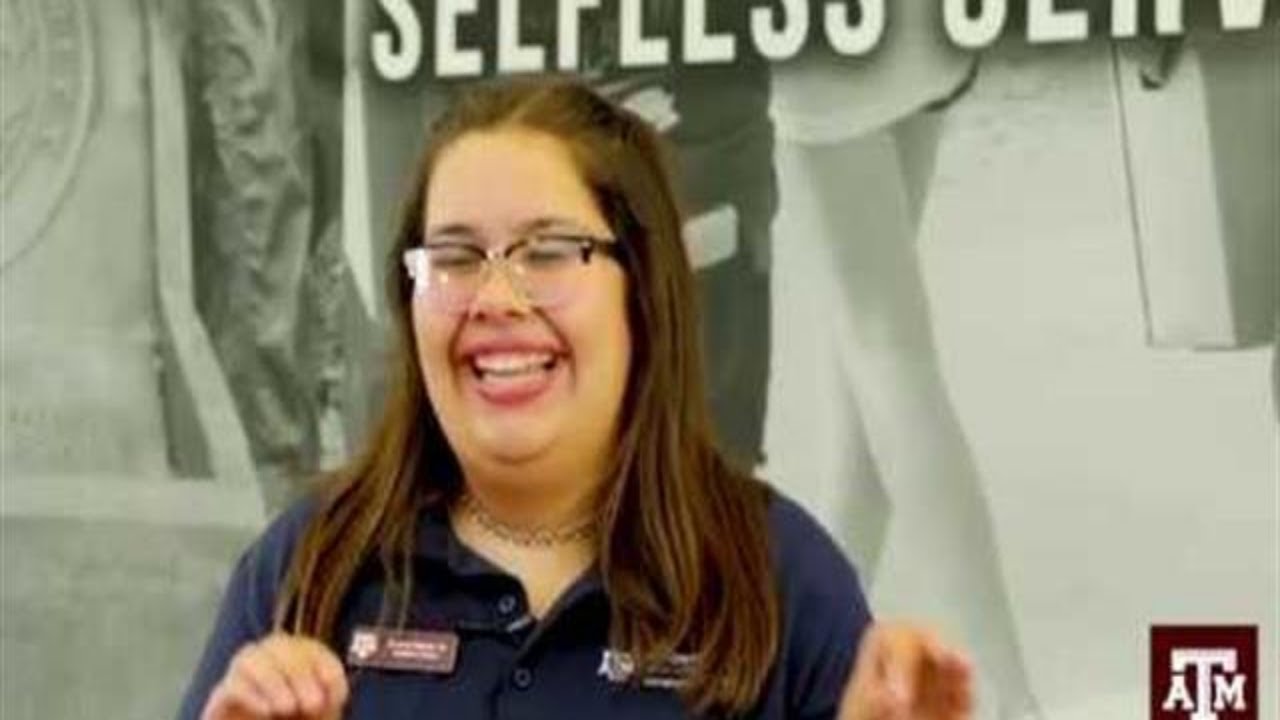 My Aggie Story:  Bianca Rabelo is a Resident Advisor at White Creek Apartments on West Campus