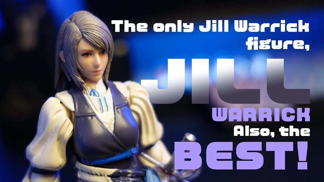 The ONLY Jill Warrick Figure and it's THE BEST! Bring Arts Square Enix Unboxing and Review