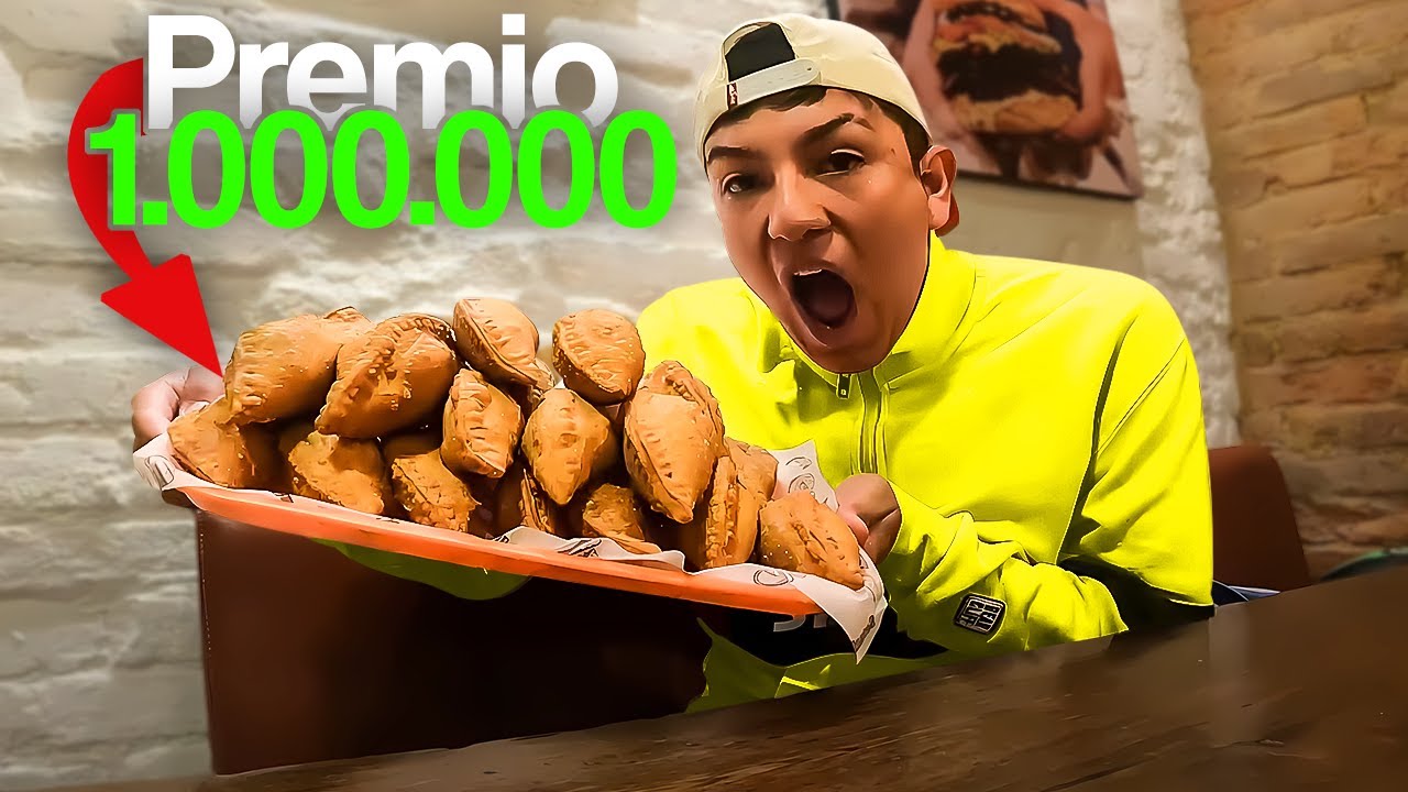 EL RETO DE 23 EMPANADAS | Premio de 1.000.000. ES IMPOSIBLE.
