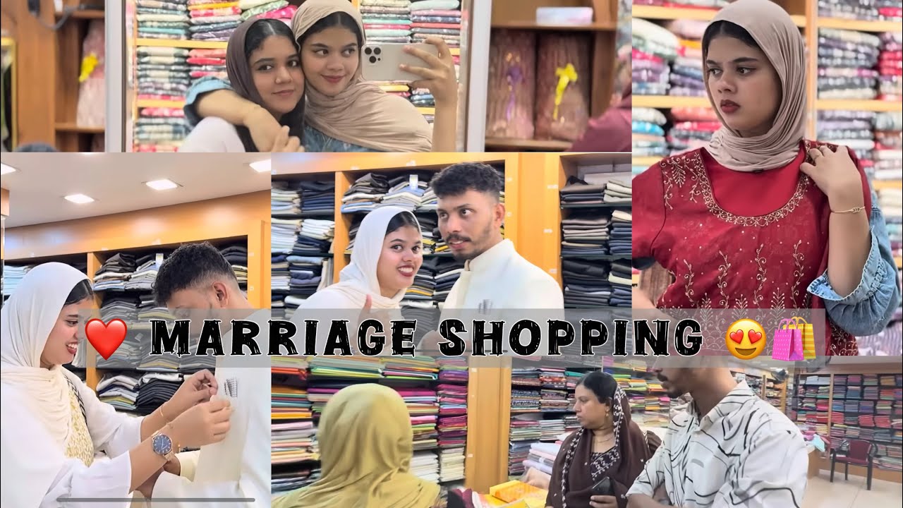 😍 Shopping for marriage 🛍️👰 | Shopping | Marriage | Family | @Sulfath_Sulu ❤️