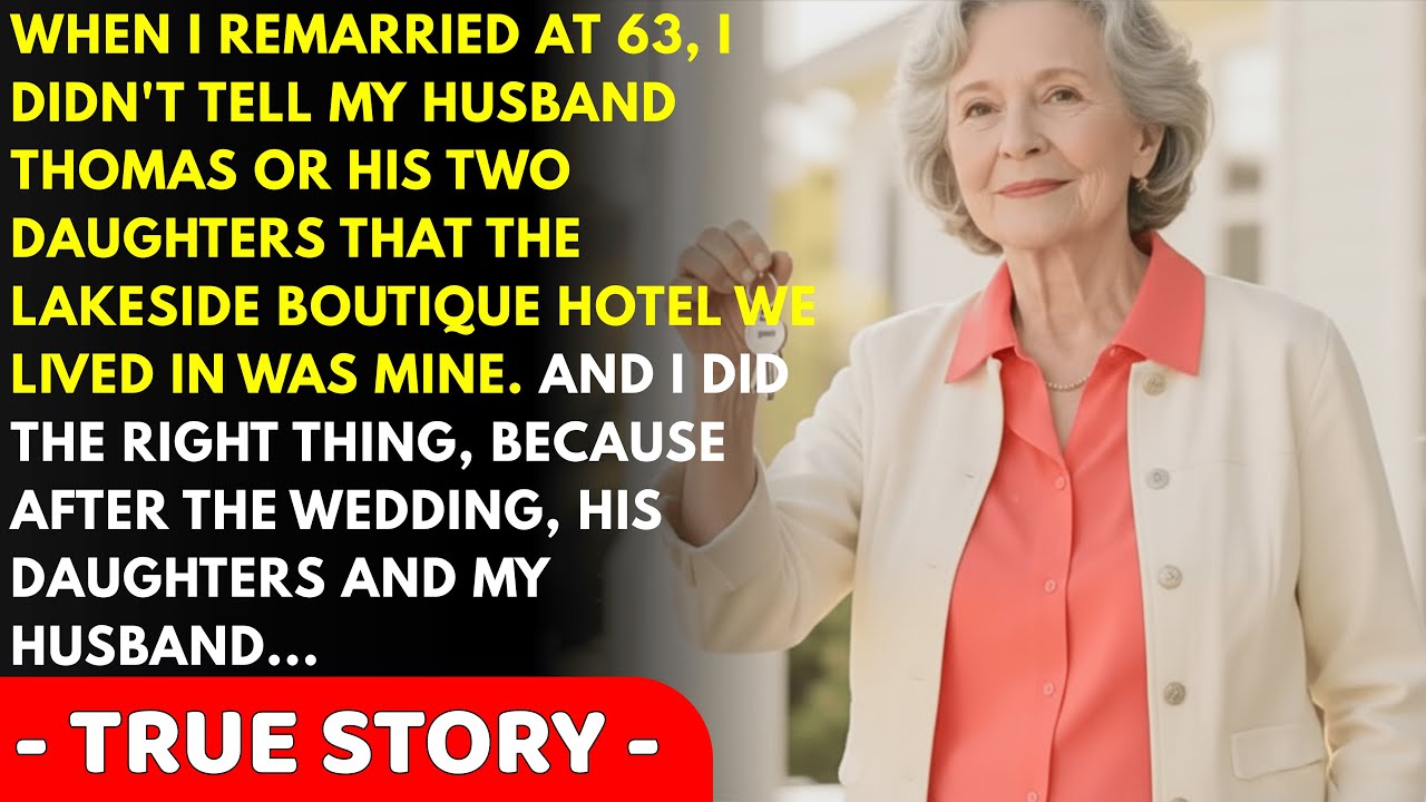 When I remarried at 63 it saved me, that I didn't tell my husband or his daughters the lakeside...