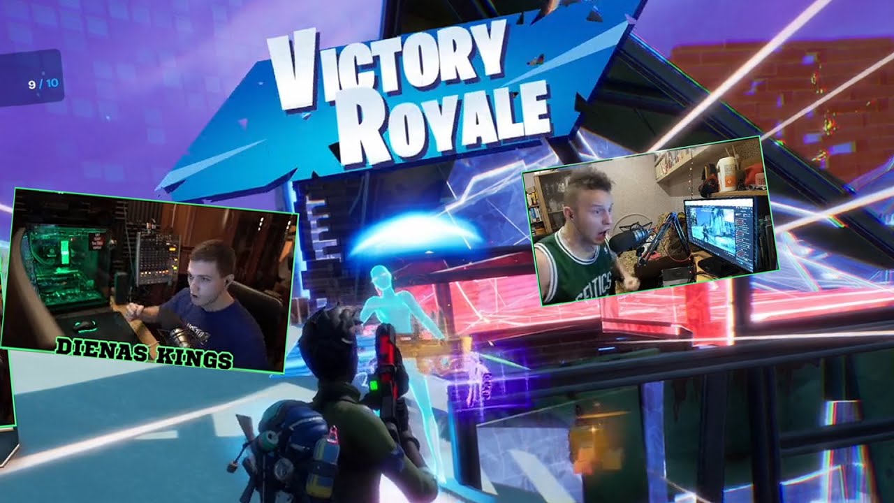 MŪSU PIRMĀ FORTNITE DUO UZVARA!