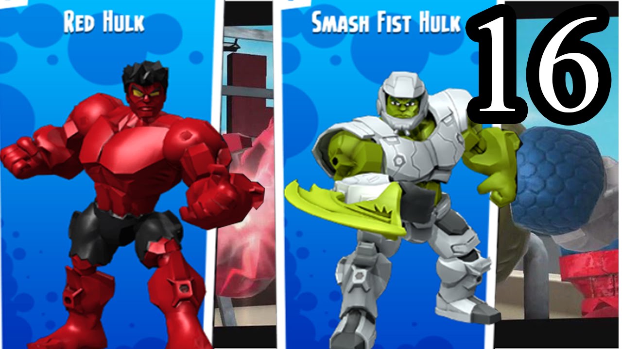 Mix+Smash Marvel Super Hero Mashers Superheroic | Planet Hulk, Red Hulk, Green Hulk Part 16