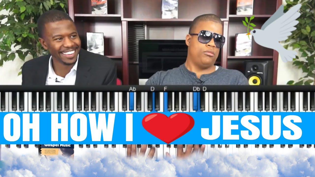 Cogic Jeremy Jeffers Plays Gospel Hymn, 'Oh How I Love Jesus' On The Piano!
