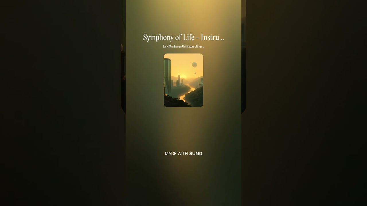 Symphony of Life 3 - Instrumental #AI​ #Song​ by #Suno​ #music​ #newmusic​