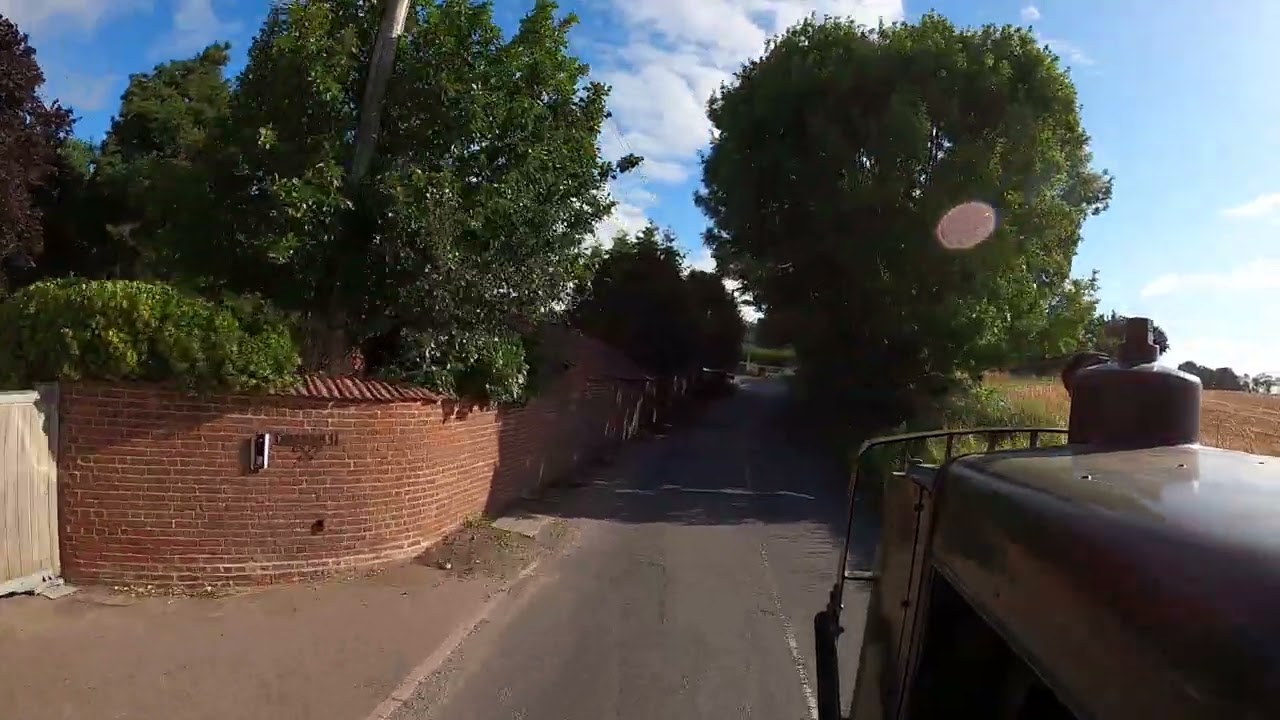 Scammell Explorer travelling through North west Essex to west Suffolk Classic car show (part Two)