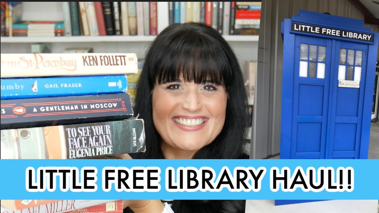 LITTLE FREE LIBRARIES BOOK HAUL!!