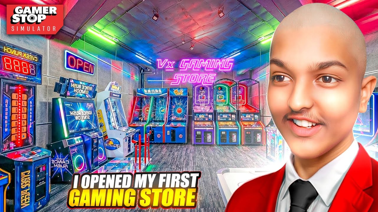 Gamer Stop Simulator First Gameplay! 🔥 | Gamer Stop Simulator #1