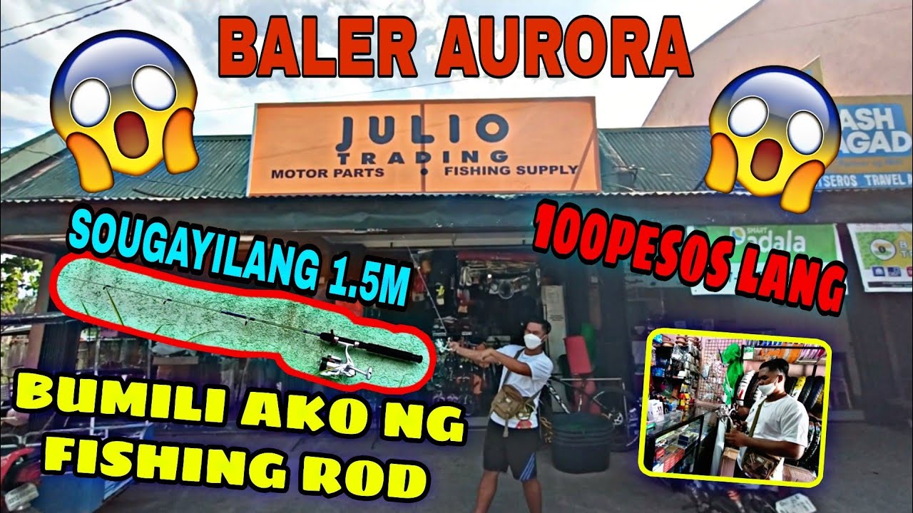 BUMILI AKO NG FISHING ROD (SOUGAYILANG) SOBRANG MURA LEGIT PA😱😱 Kuya mosh vlogs