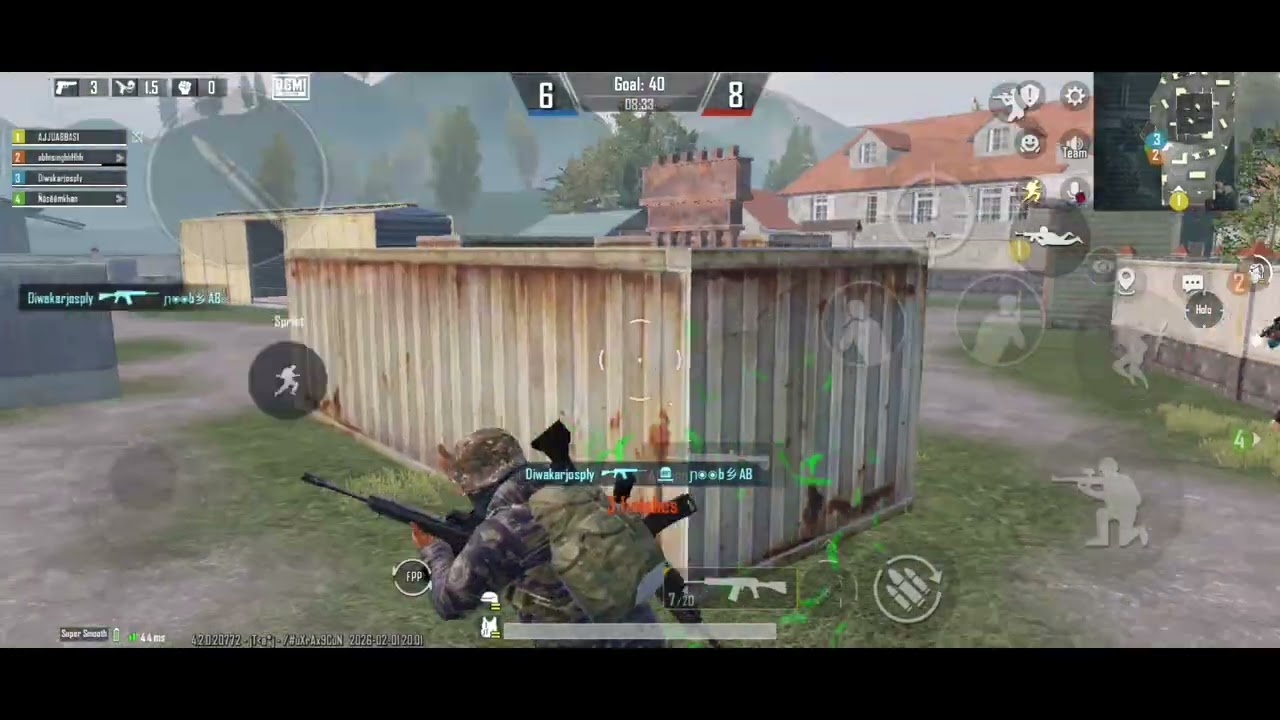 Bgmi 4 V 4 tdm gameplay 💯🔥#1