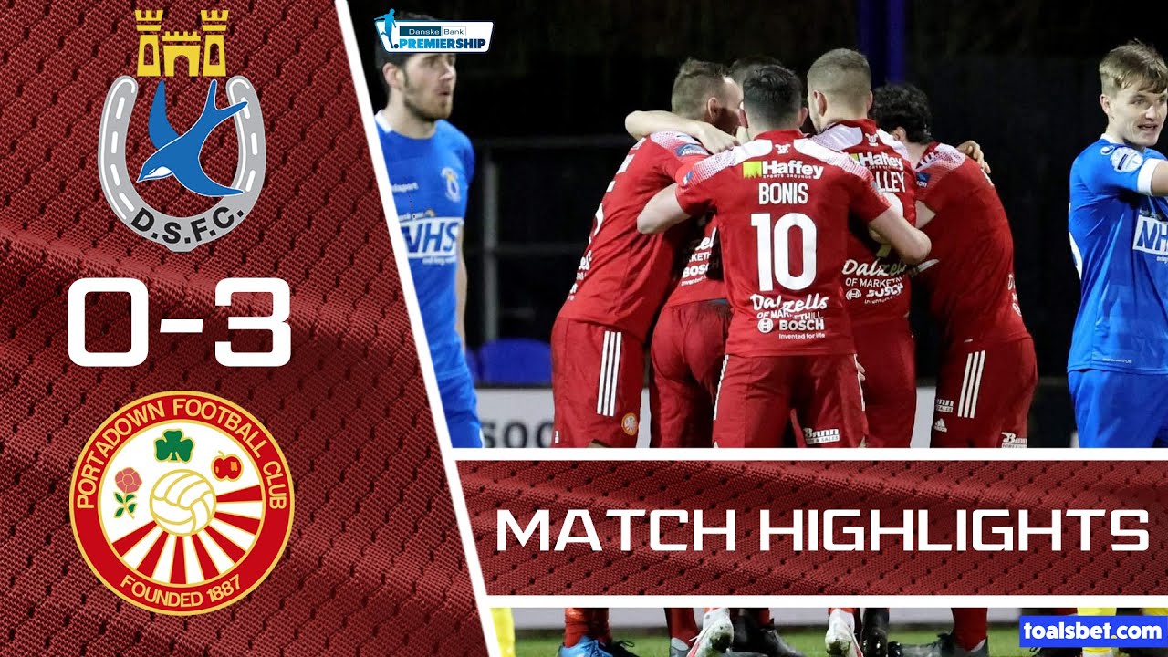 Dungannon Swifts 0 - 3 Portadown | Danske Bank Premiership | 08/12/20