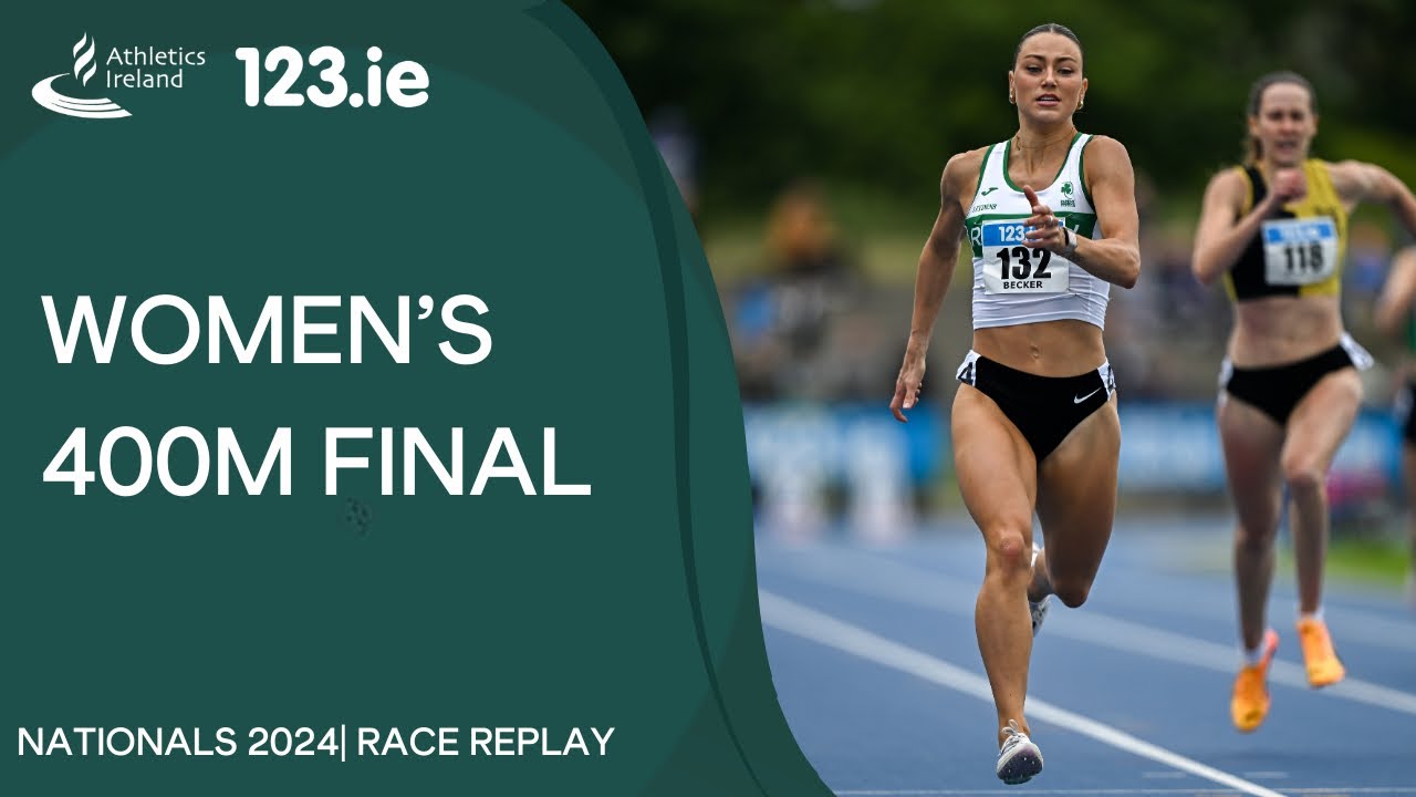 Sophie Becker takes the national 400m title 🙌 400m Final Replay | Nationals2024