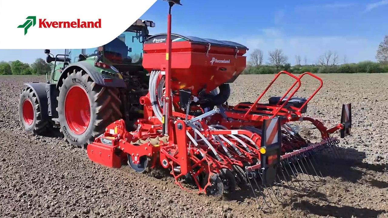 Kverneland Saturia - Compact cultivator-mounted seed drill (EN)