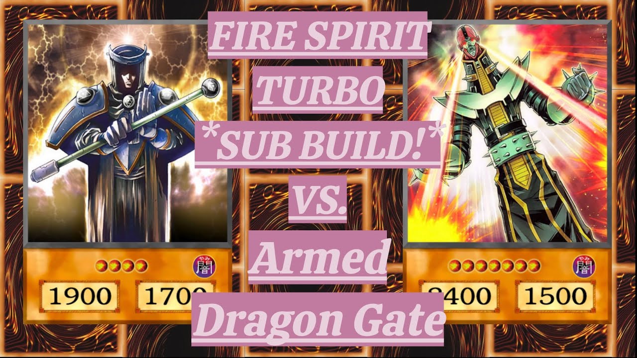 SHOWCASE DUEL Ft. The Real Jinzo - FIRE SPIRIT TURBO (SUB BUILD!) Goat Format Replays