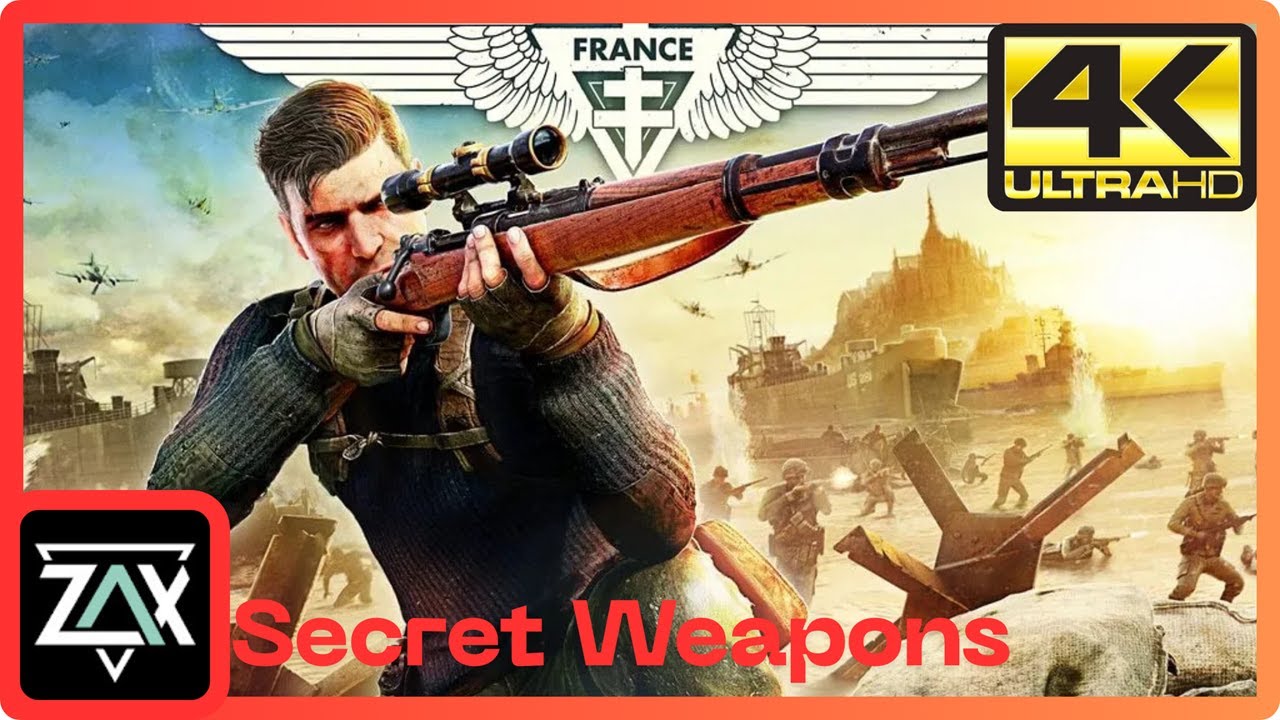 SNIPER ELITE V | SECRET WEPON | GAMEPLAY WALKTHROUGH | 4K 60FPS ULTRA | NO COMMENTARY