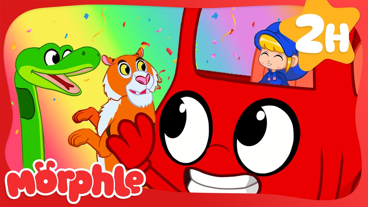 Jungle Animals are Cruising with Morphle! 🐒🐍  | Morphle's Family | Kids Cartoons