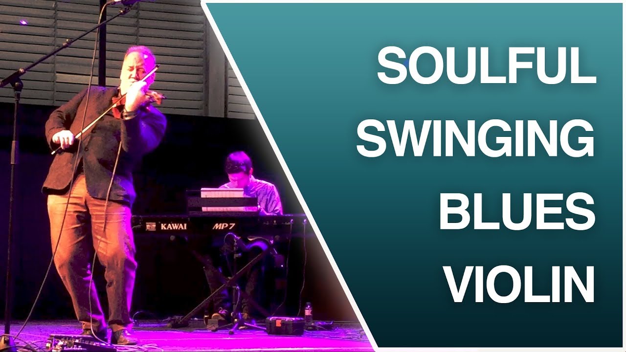 Blues Violin Improvisation -  (Live)