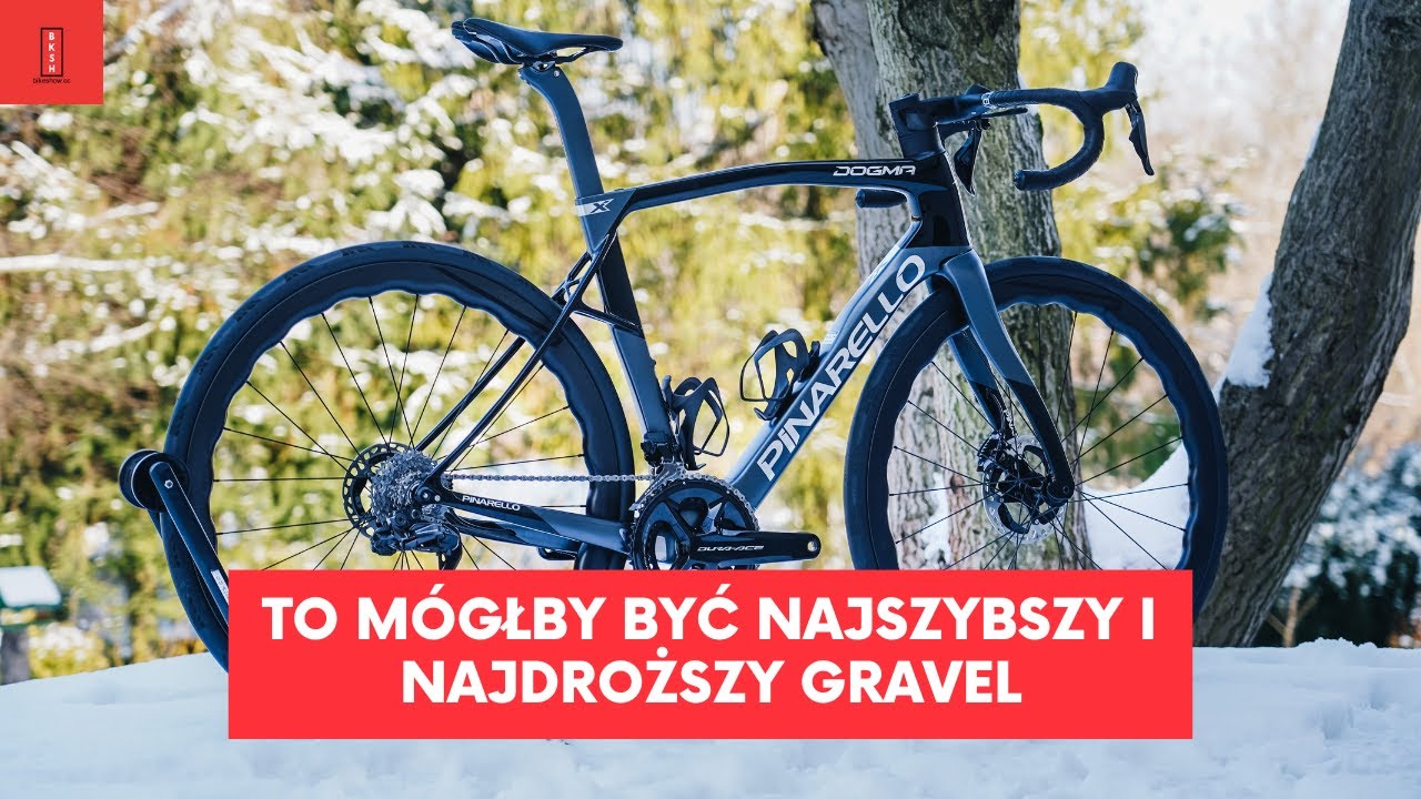 Pinarello Dogma X - to m&oacute;głby być najdroższy i najszybszy gravel świata