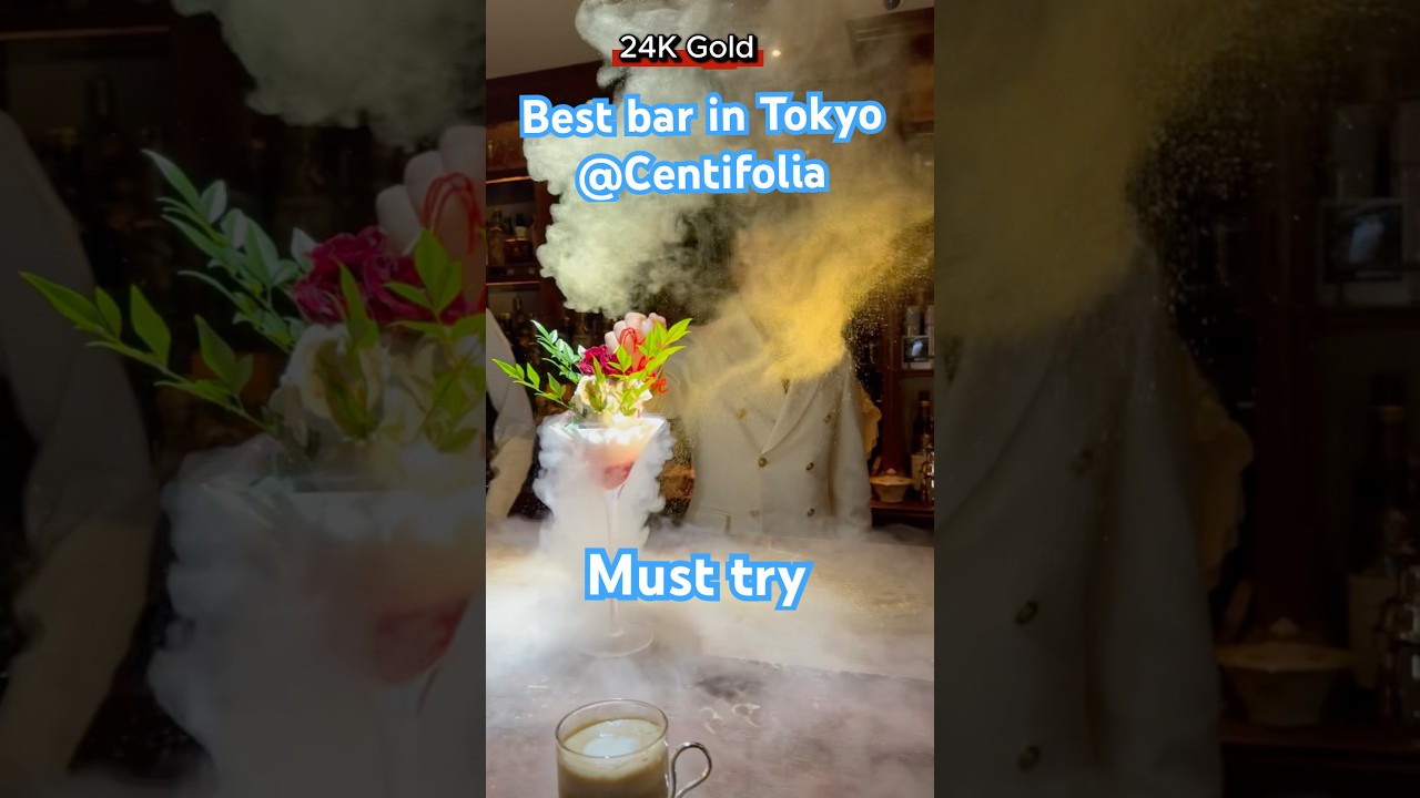 &ldquo;Centifolia Is Tokyo&rsquo;s Most INSANE Cocktail Lab!Are You Ready #centifolia #bestbar #tokyo #chef #도쿄