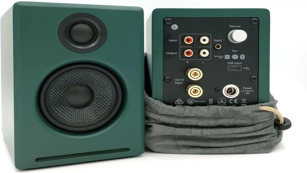 Обзор беспроводных настольных Bluetooth-колонок Audioengine A2+ Desktop 24 Bit Limited Edition