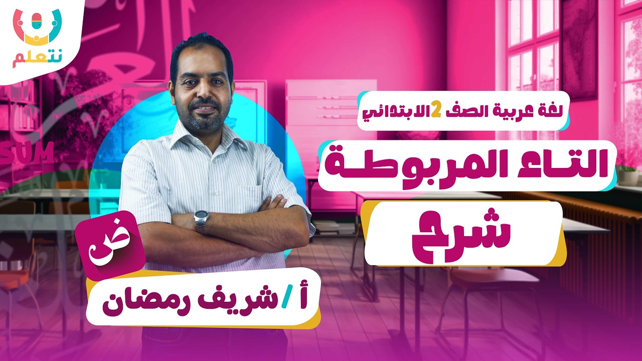 درس التاء المربوطة والتاء المفتوحة للسنة الثانية ابتدائي | اللغة العربية | الترم الثانى 2026 📖☝️