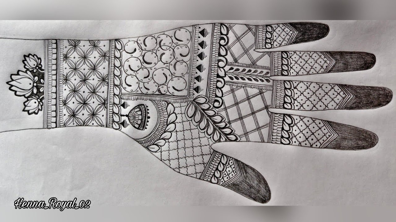 New Style Bridal Mehndi Designs For Front Hand 🔥😍 || Bridal Mehndi Designs 