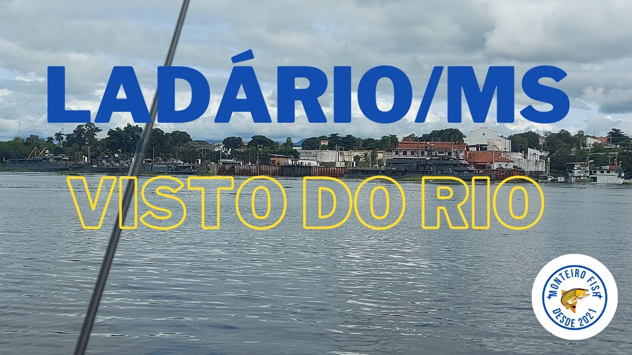 LAD&Aacute;RIO/MS visto do Rio Paraguai