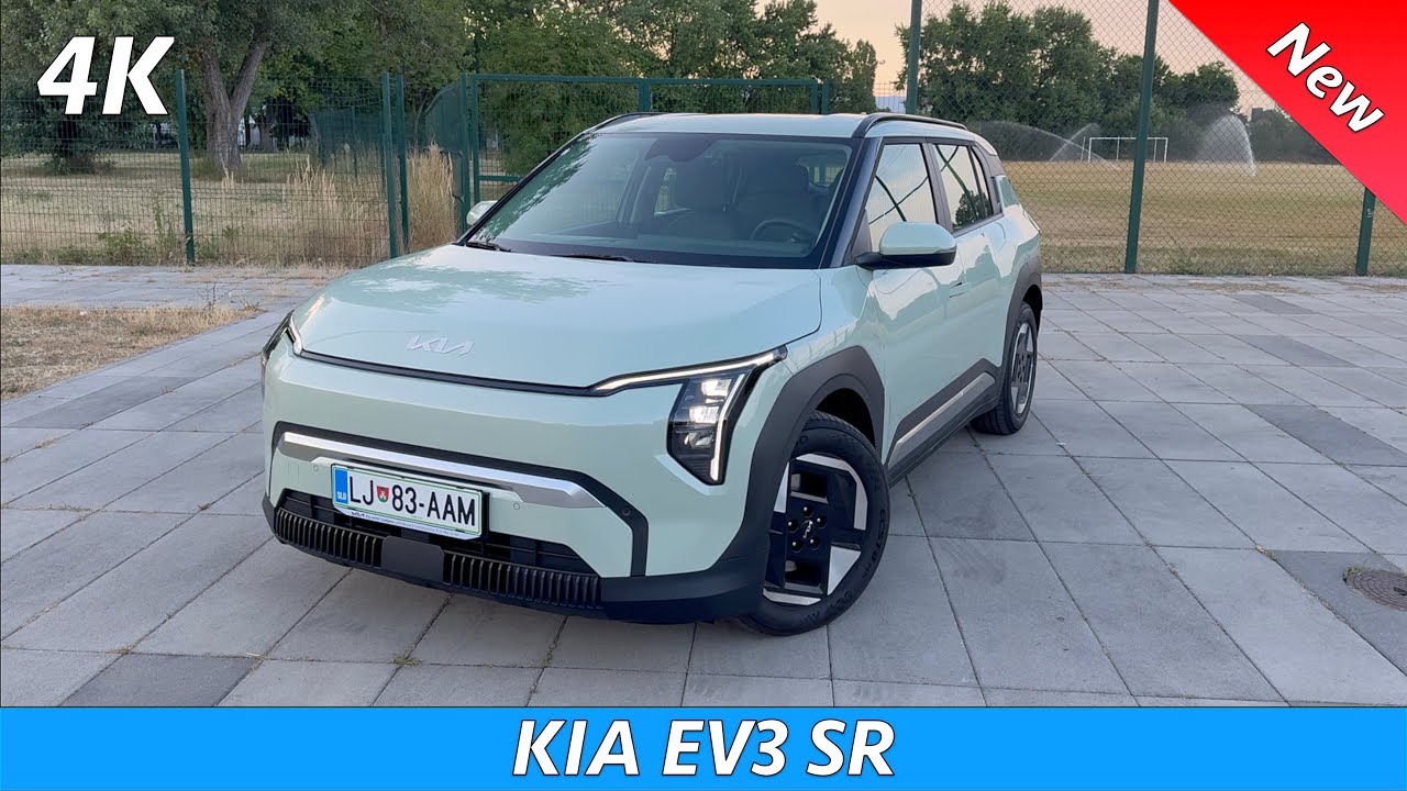 KIA EV3 2025: Detail Review (Exterior - Interior), Price