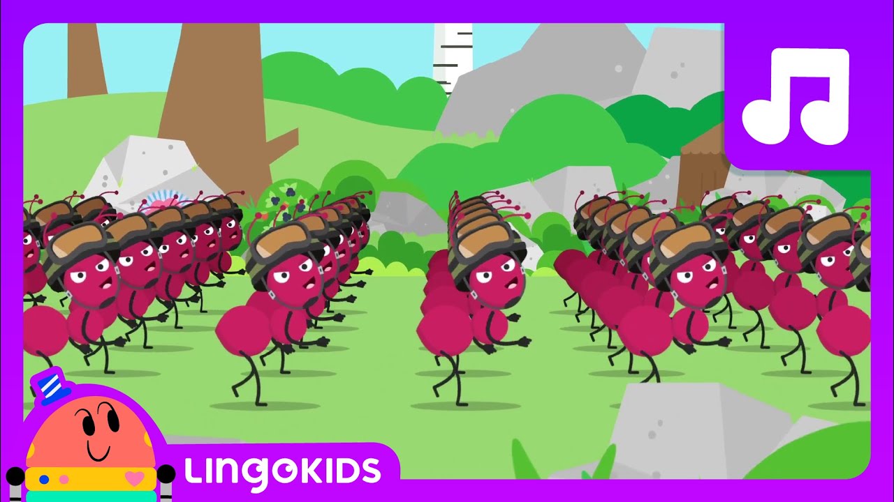 The Ants Go Marching 🐜🐜 | Simple Songs for Kids | Lingokids