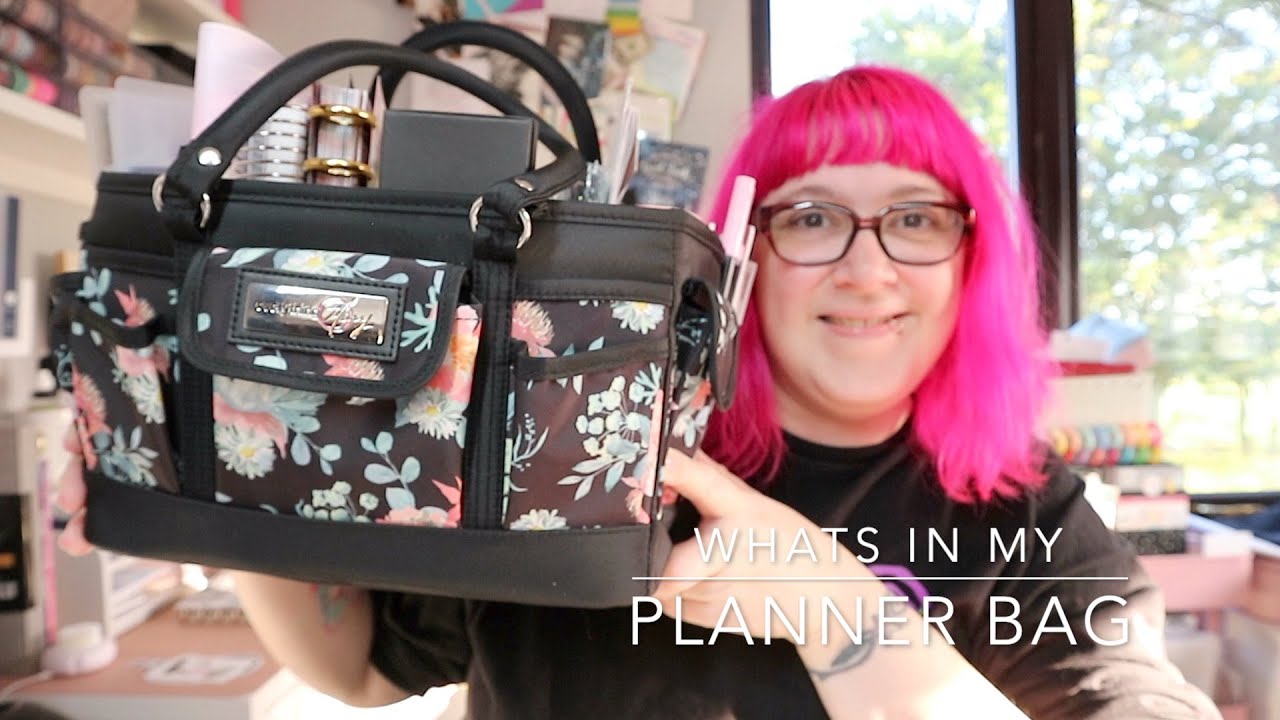 WHAT'S IN MY PLANNER BAG | WORK FROM HOME PLANNER BAG