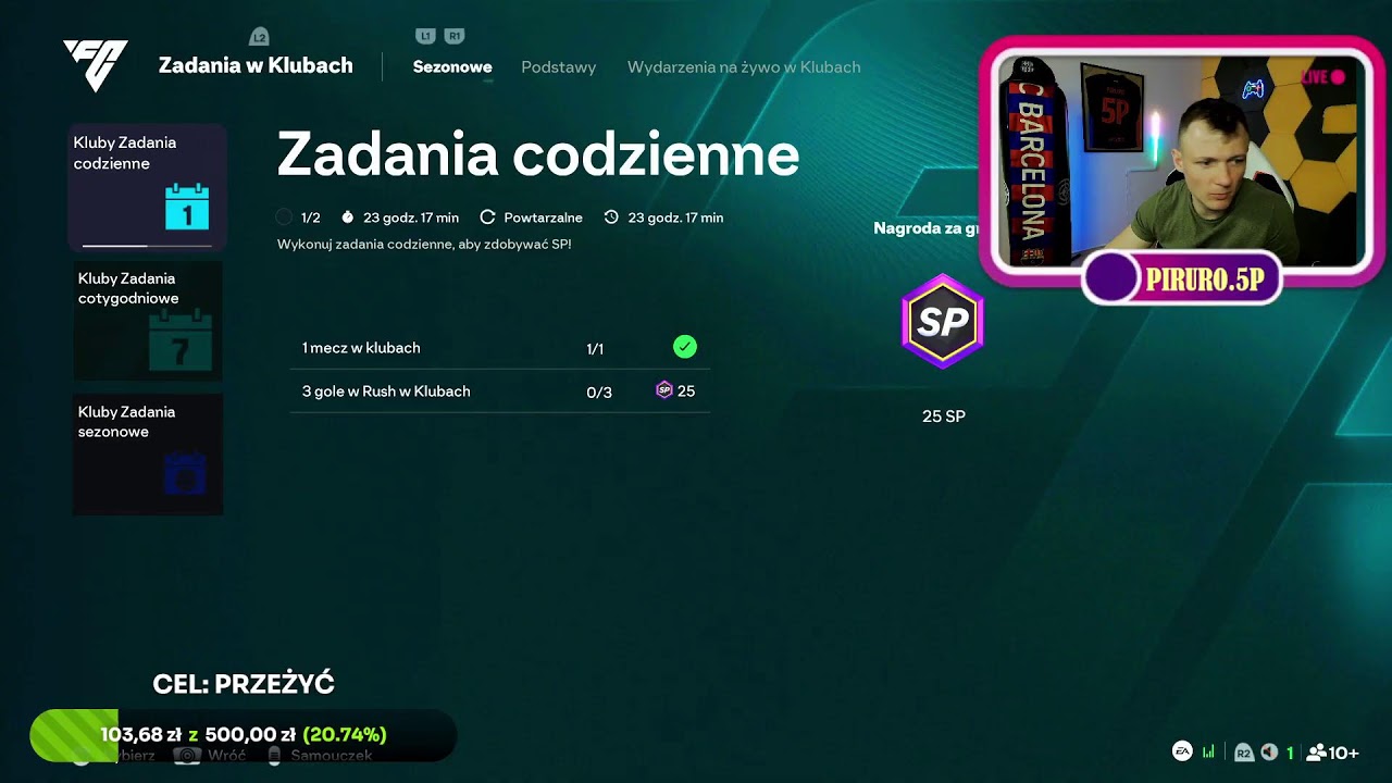 W poszukiwaniu szczęścia by GERALD. Na koniec trochę walki o swapy