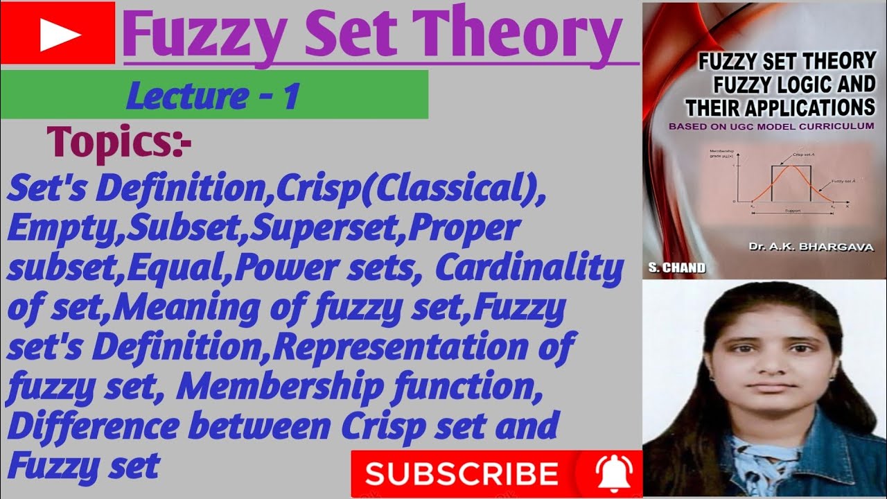 |Lec-1|Set|Crisp|Empty|Equal|Power sets|Means & defn of fuzzy set|Crisp-Fuzzy set difference#links👇