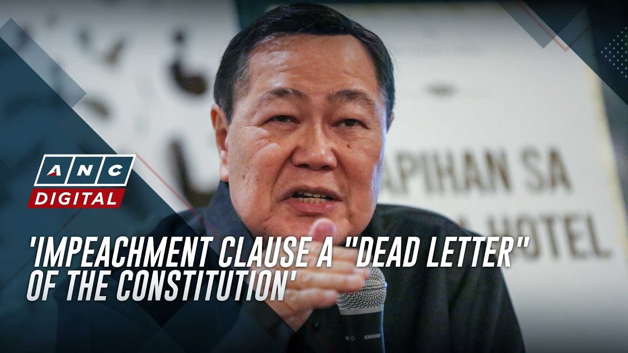 SC impeachment decision commits fundamental error, violates previous rulings - Carpio