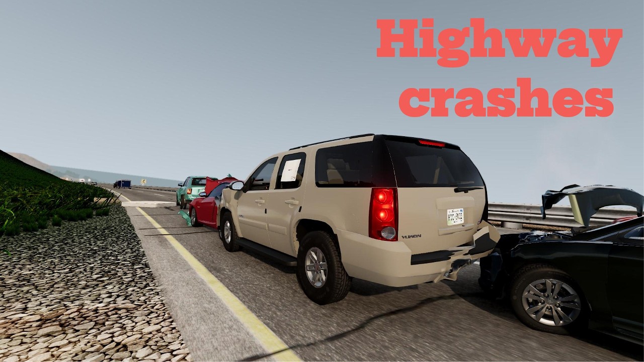 Realistic Highway/Freeway crashes pt.1