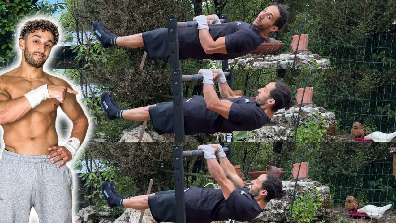 How to Front Lever Pull up to Touch💪🏻