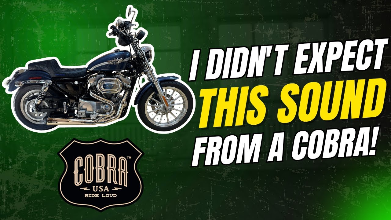 Распаковка и установка выхлопной системы Cobra El Diablo 2 в 1 на мой Harley Davidson