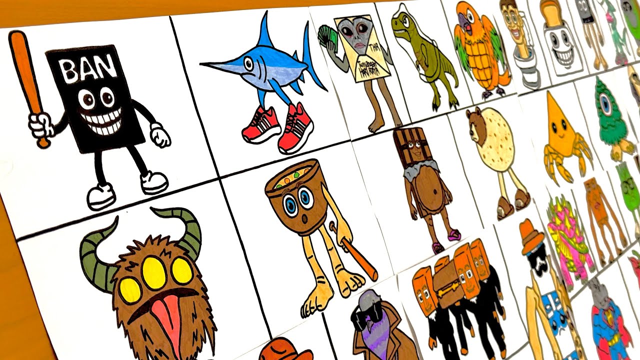 Drawing TOP 310 ITALIAN BRAINROT ANIMALS!