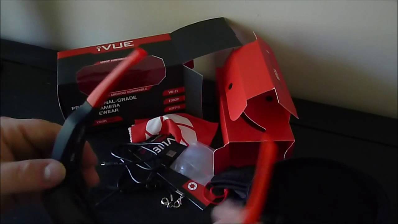 iVue Horizon Pro 1080p Camera Glasses - Unboxing