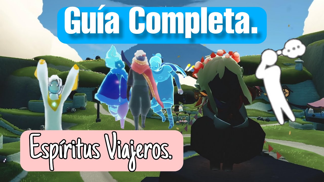 MIRA esto para CONOCER TODO sobre los ESPIRITUS VIAJEROS | Guía Sky: Children Of The Light.
