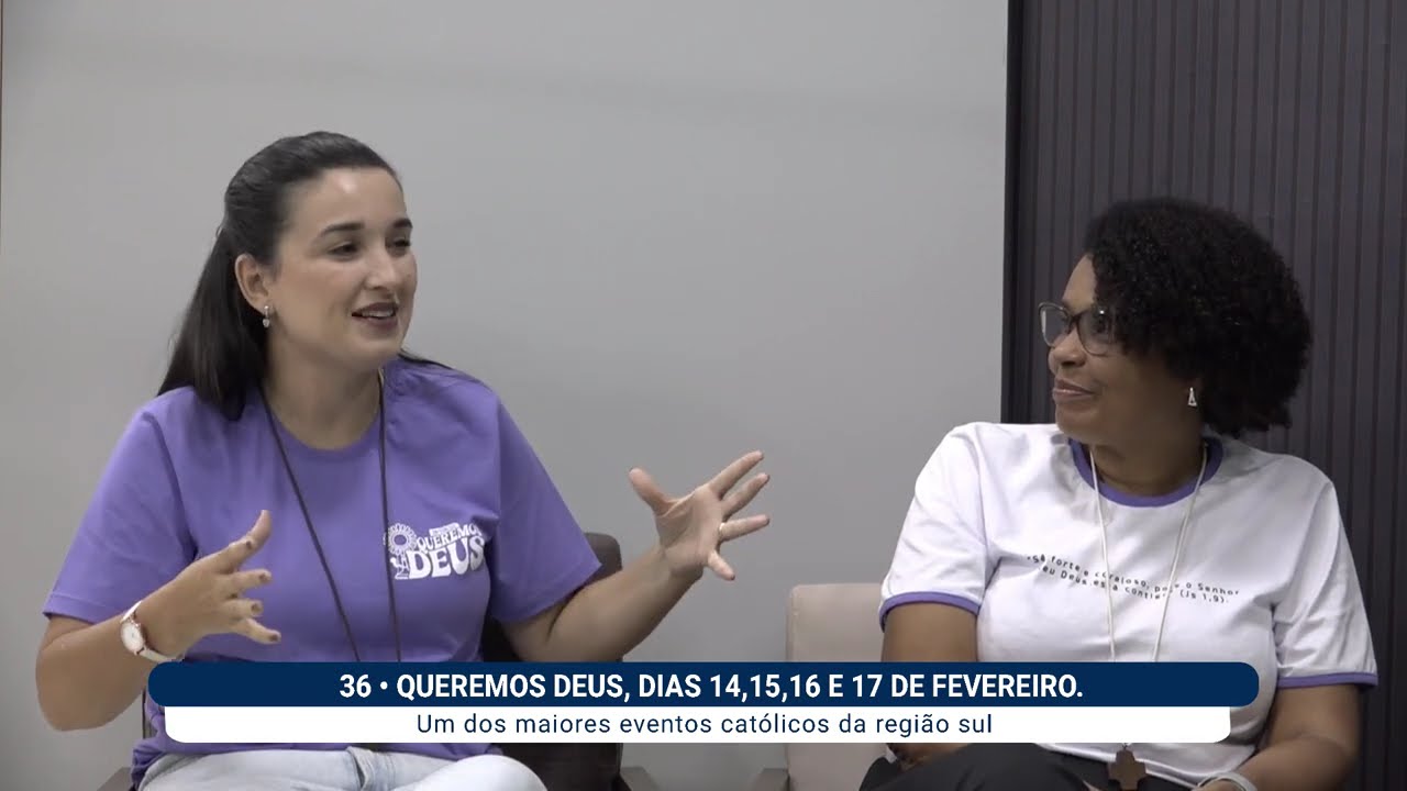 CONHEÇA O EVENTO CATÓLICO QUEREMOS DEUS - PG TVBE ENTREVISTA QUEREMOS DEUS 03 02 2026 BL03