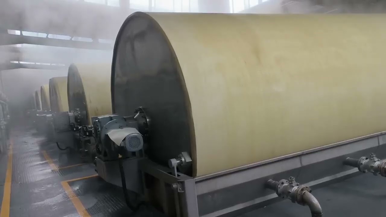 Pre-coating type rotary drrum vaccum filter- 60 sq.m