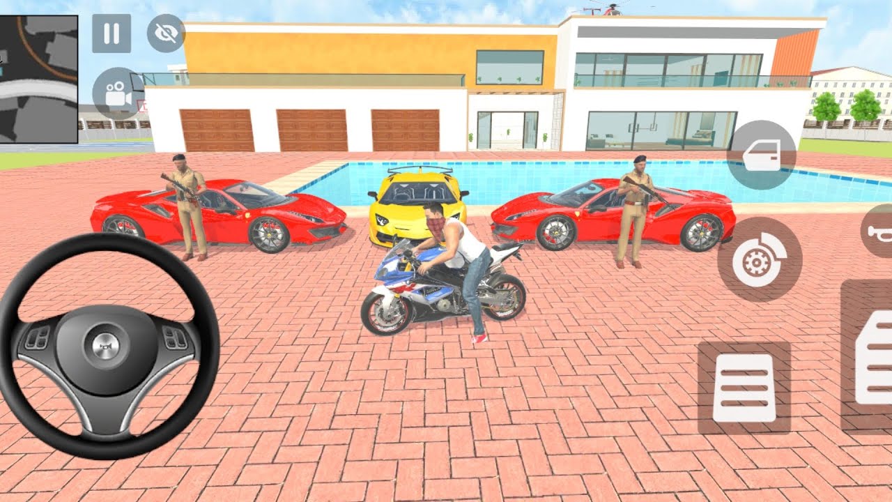 💥 Franklin order by Three Super Cars in  Indian Theft Aura Simulator #supercars #viral 