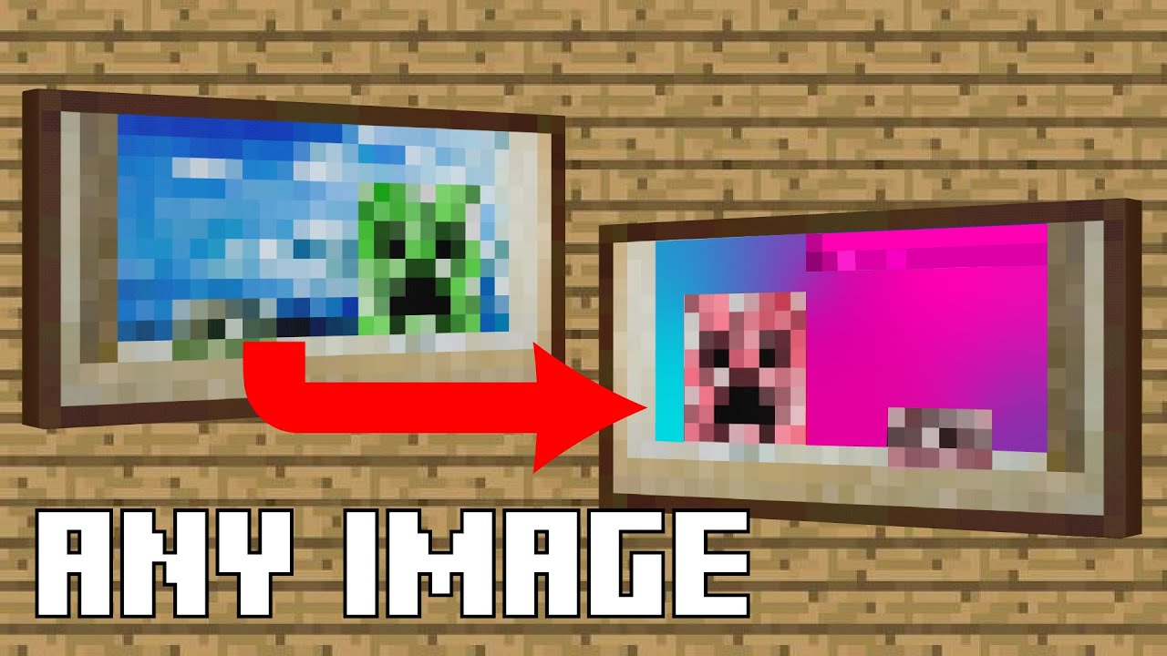 How to Add Custom Paintings with BiblioCraft mod! | MODDED MINECRAFT