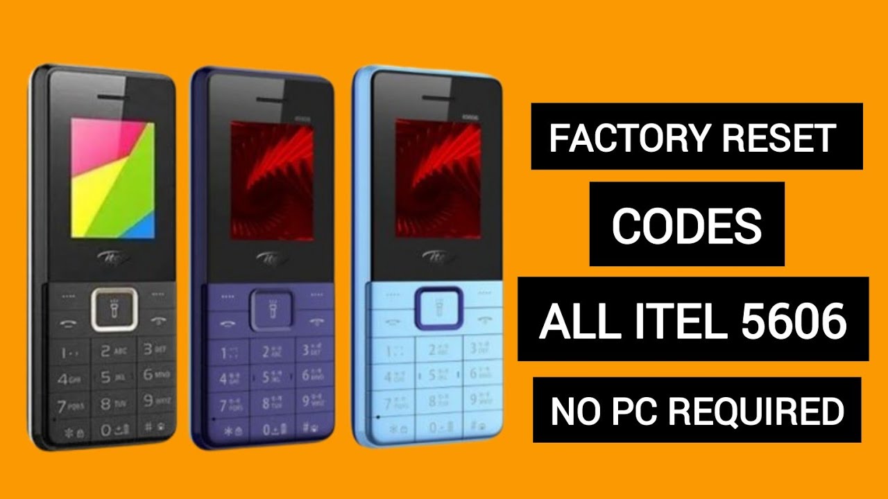 How To Flash Itel 5606 Without PC || 2025 NEW METHOD