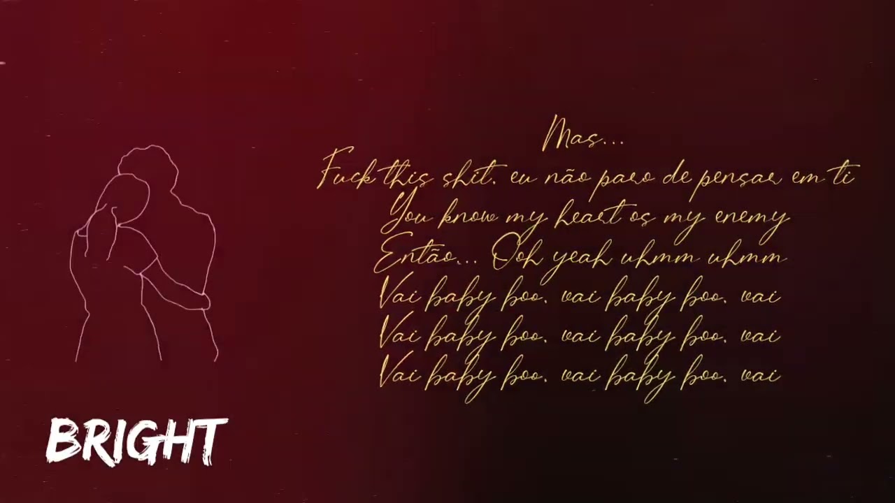 BlackTea McSnake e @YoungHolyy - SAUDADES 💔 (FEAT. Bright e @Akénio-BTuffCrowd) Vídeo Lyrics 