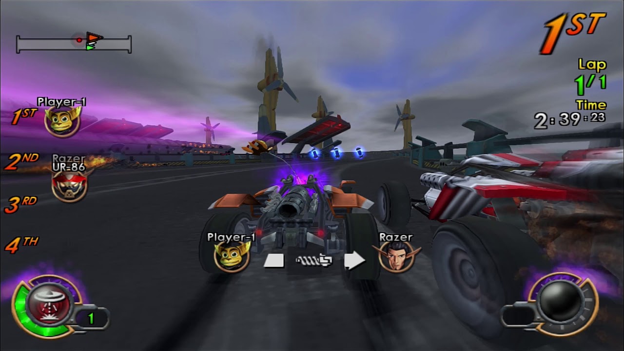 Jak X: Combat Racing (Ratchet-Javelin X-Western tour